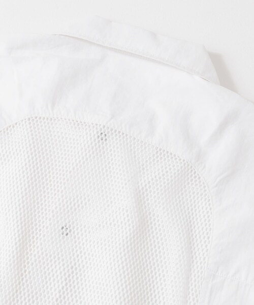 URBAN RESEARCH Sonny Label（アーバンリサーチサニーレーベル）の「ARMY TWILL　Nylon OX Mesh H/S Shirts（シャツ/ブラウス・メンズ・BLACK/KHAKI/WHITE・S/M）」の10枚目の写真