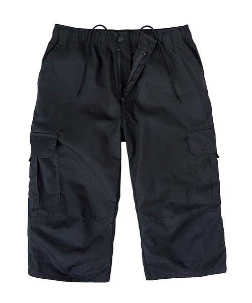 nissen（ニッセン）の「7分丈カーゴパンツ（無地）（パンツ・メンズ・ブラック/カーキ/ベージュ/チャコール・M/L/LL/3L/4L/5L）」の6枚目の写真