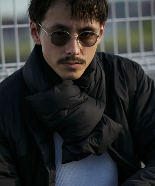 URBAN RESEARCH DOORS（アーバンリサーチドアーズ）の「『別注』NANGA×DOORS　DOWN MUFFLER（マフラー・メンズ・Stone Gray/Mocha/Smoke Blue/Charcoal/Black・-）」の12枚目の写真