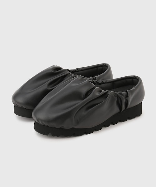 ADAM ET ROPE'（アダムエロペ）の「【YUME YUME/ユメユメ】CAMP SHOE LOW（その他シューズ・メンズ・ブラック・41.0/42.0/43.0）」の2枚目の写真