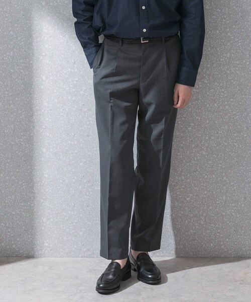 URBAN RESEARCH DOORS(アーバンリサーチドアーズ)の「『洗濯可/防シワ』LIFE STYLE TAILOR クリアツイルウォッシャブルパンツ(スラックス・メンズ・GRAY・44/46/48/50)」の6枚目の写真