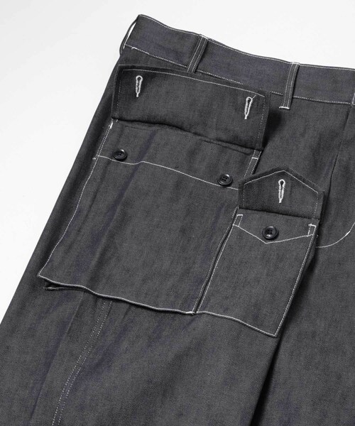 URBAN RESEARCH（アーバンリサーチ）の「MODMNT　MILL SHORTS（その他パンツ・メンズ・IDG/BLK・XS/S/M）」の14枚目の写真