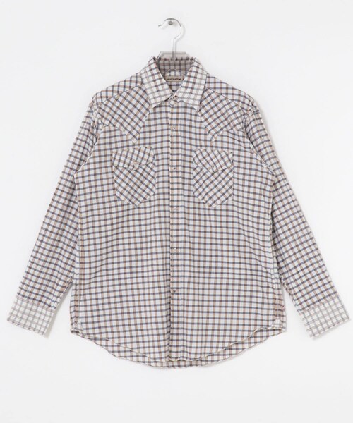 URBAN RESEARCH（アーバンリサーチ）の「MAATEE&SONS　GUPTA WESTERN（シャツ/ブラウス・メンズ・WHITEPLAID/BLUKHPLAID・2/3）」の11枚目の写真