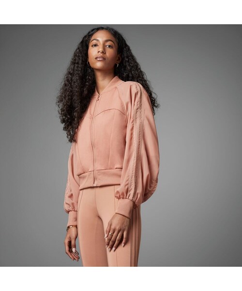 adidas(アディダス)の「Always Original スーパーガール トラックトップ(トップス・レディース・ブラウン/ブラック・XS/S/M/L/XL/2XL/3XL)」の8枚目の写真