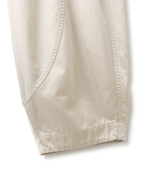 ADAM ET ROPE'（アダムエロペ）の「ピグメントダイエッグパンツ（その他パンツ・レディース・チャコール/オフホワイト・36/38）」の12枚目の写真