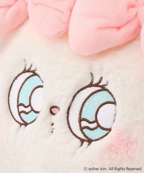 ROPE' PICNIC（ロペピクニック）の「【Esther Bunny Little meets ROPE' PICNIC】ぬいぐるみ（その他雑貨・レディース・ホワイト/ピンク・F）」の20枚目の写真
