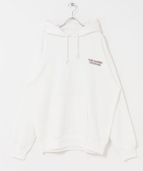 URBAN RESEARCH DOORS(アーバンリサーチドアーズ)の「TGT ロゴプリント フーディ(パーカー・メンズ・OFF/GREEN/BLACK・S/M/L/XL)」の5枚目の写真