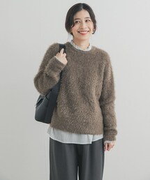 URBAN RESEARCH DOORS | シャギーニット(ニット/セーター)