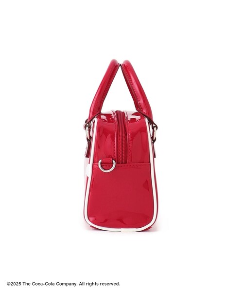 ROPE' PICNIC(ロペピクニック)の「【Coca-Cola】2WAYエナメルミニボストンバッグ(ボストンバッグ・レディース・ライトグリーン/レッド・F)」の8枚目の写真