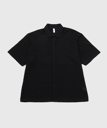 ADAM ET ROPE' | メッシュジャガードポロニットシャツ(ポロシャツ)