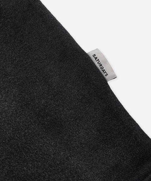 Saturdays NYC（サタデーズ ニューヨークシティ ）の「S.NYC Terry SS Sweatshirt（Tシャツ/カットソー・レディース・ブラック系/オリーブ/ネイビー・L/M/S/XL）」の18枚目の写真