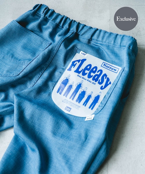 URBAN RESEARCH DOORS(アーバンリサーチドアーズ)の「『別注』Lee×DOORS FLEEASY NARROW(その他パンツ・メンズ・エクリュ/スミクロ/ブラウン/ブルー・Free)」の4枚目の写真