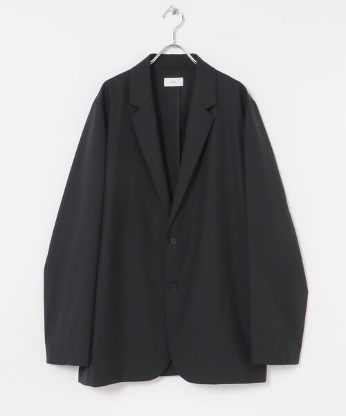 URBAN RESEARCH(アーバンリサーチ)の「ATON WOOL TROPICAL TAILORED JACKET(テーラードジャケット・メンズ・303 T.GRAY/005 BLK・4/6)」の4枚目の写真
