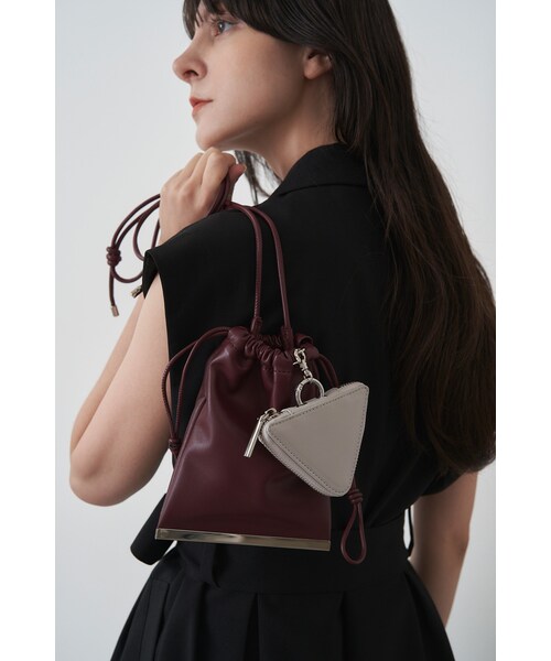 ELENDEEK（エレンディーク）の「MULTI SHOULDER BAG（ショルダーバッグ・レディース・オフホワイト/ブラック/ボルドー/ブラウン/シルバー・F）」の12枚目の写真