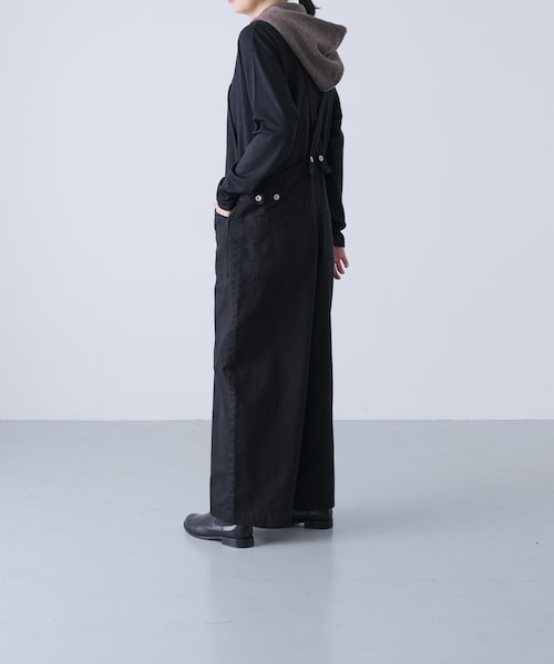 かぐれ（カグレ）の「ヤクウールフードマフラー（マフラー・レディース・CHARCOAL/MOCHA・Free）」の8枚目の写真