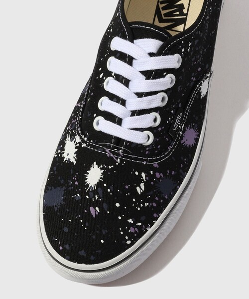 ADAM ET ROPE'(アダムエロペ)の「【VANS/バンズ】Authentic SPLATTER(スニーカー・メンズ・ブラック・26.0/27.0/28.0)」の9枚目の写真