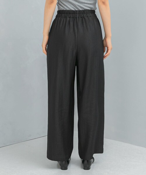 URBAN RESEARCH ROSSO（アーバンリサーチロッソ）の「ブライトツイルイージーパンツ（その他パンツ・レディース・PINK/BLACK・FREE）」の13枚目の写真