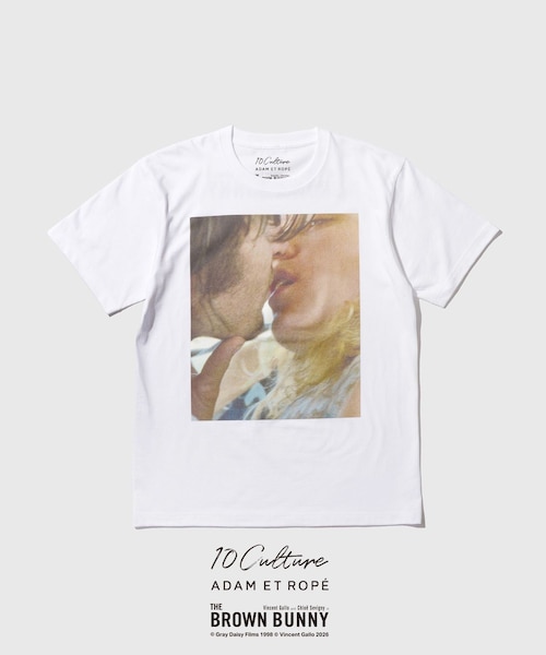 ADAM ET ROPE'(アダムエロペ)の「【The Brown Bunny × 10Culture for ADAM ET ROPE'】The Brown Bunny T SHIRT(Tシャツ/カットソー・メンズ・ブラック/ブラック系/スミクロ/チャコール/グレー/ライトグレー/グレー系/ホワイト/ホワイト系・L/M/XL)」の20枚目の写真