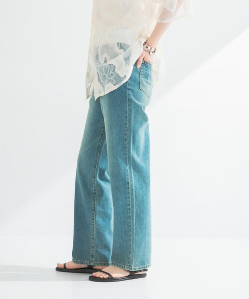 URBAN RESEARCH（アーバンリサーチ）の「『4サイズ展開』new basic　ストレートフィットデニムパンツ（デニムパンツ・レディース・IND.BEIGE/INDIGO・36/38/40/42）」の21枚目の写真