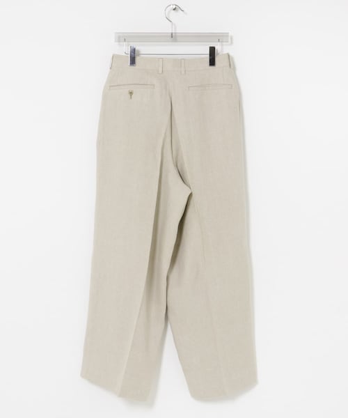 URBAN RESEARCH（アーバンリサーチ）の「REVERBERATE　TACKED TROUSERS（その他パンツ・メンズ・ECRU/BLACK・1）」の12枚目の写真