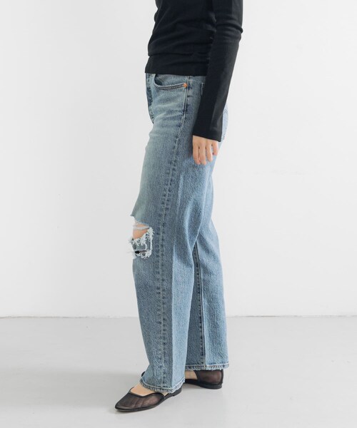URBAN RESEARCH(アーバンリサーチ)の「Levi’s Exclusive RIBCAGE STRAIGHT ANKLE(デニムパンツ・レディース・Q MOTHER・26/27/28)」の9枚目の写真