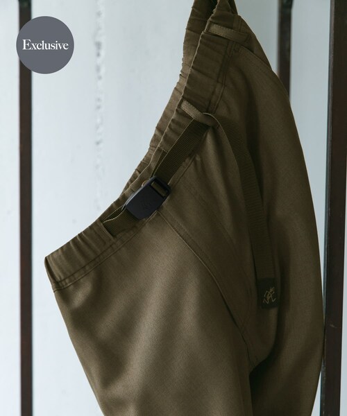 URBAN RESEARCH DOORS(アーバンリサーチドアーズ)の「『別注』Gramicci for DOORS Linen Like Trouser(その他パンツ・メンズ・NATURAL/BLUE GRAY/MOCHA/INK BLACK・S/M/L)」の3枚目の写真
