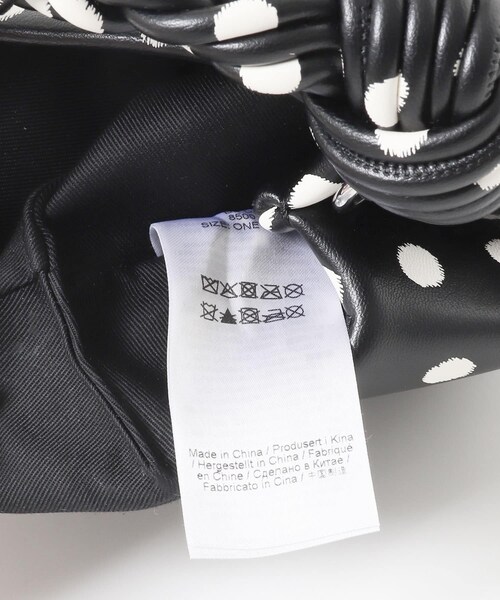 URBAN RESEARCH（アーバンリサーチ）の「GANNI　BOU MINI PRINTED（ハンドバッグ・レディース・BLACK・-）」の9枚目の写真