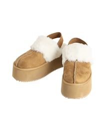 GYDA | ムートンライクプラットフォームスリッポン(スリッポン)