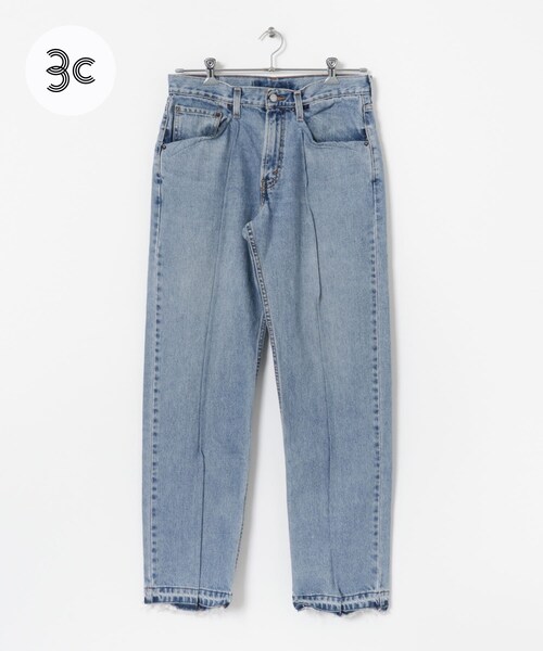 THE GOODLAND MARKET（ザグッドランドマーケット）の「TONY　REMAKE DENIM（デニムパンツ・メンズ・INDIGO1/INDIGO27/INDIGO26/INDIGO25/INDIGO24/INDIGO23/INDIGO22/INDIGO21/INDIGO20/INDIGO19/INDIGO18/INDIGO17/INDIGO16/INDIGO15/INDIGO14/INDIGO13/INDIGO12/INDIGO11/INDIGO10/INDIGO9/INDIGO8/INDIGO7/INDIGO6/INDIGO5/INDIGO4/INDIGO3/INDIGO2・M/L）」の8枚目の写真