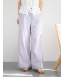 Ungrid | カットオフデザインストライプラフパンツ(その他パンツ)