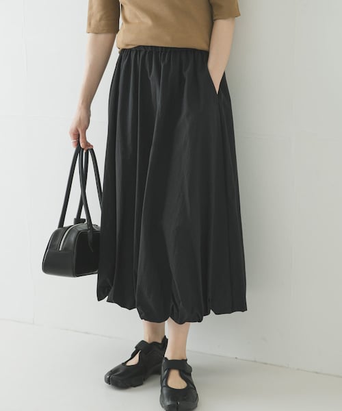 URBAN RESEARCH（アーバンリサーチ）の「バルーンギャザースカート（スカート・レディース・OFF WHITE/BLACK/NAVY・Free）」の16枚目の写真