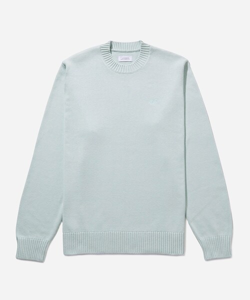 Saturdays NYC（サタデーズ ニューヨークシティ ）の「Greg Crewneck Sweater（ニット/セーター・メンズ・チャコール/サックス・L/M/S/XL/XS）」の10枚目の写真
