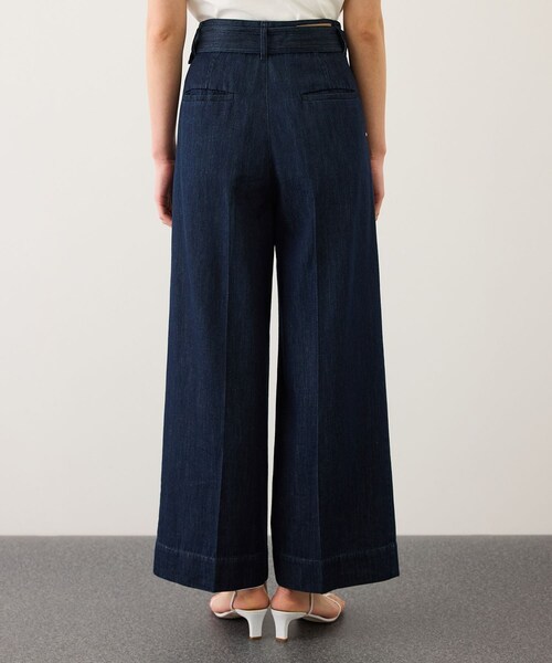 ROPE'（ロペ）の「ライトテンセルデニムベルテッドワイドパンツ（その他パンツ・レディース・ネイビー・34/36/38）」の19枚目の写真