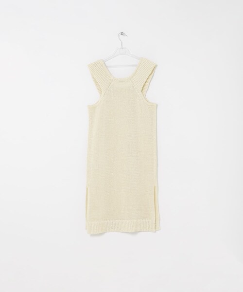 LAATO（ラート）の「knit frill tunic（チュニック・レディース・サンゴ/クリーム・Free）」の14枚目の写真