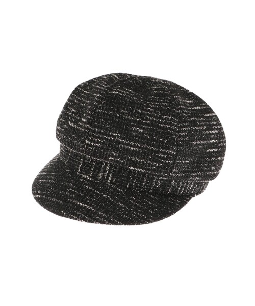 dazzlin（ダズリン）の「ラメツイードキャスケット（キャスケット・レディース・ベージュ/グレー/ブラック・F）」の21枚目の写真