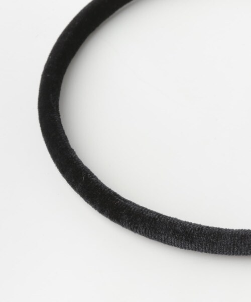 URBAN RESEARCH Sonny Label（アーバンリサーチサニーレーベル）の「ベロアスリムカチューシャ（カチューシャ・レディース・ブラック/ワイン/モス/ベージュ・one）」の7枚目の写真