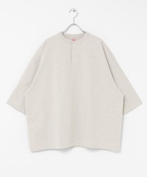 SENSE OF PLACE by URBAN RESEARCH | 『別注』Healthknit×SENSE OF PLACE　ヘンリーネックTシャツ(Tシャツ/カットソー)