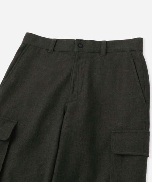 Saturdays NYC(サタデーズ ニューヨークシティ )の「Balugo Herringbone Pants(その他パンツ・レディース・グレー/ダークグリーン・L/M/S/XL/XS)」の14枚目の写真