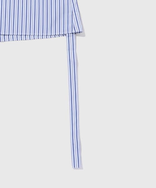 ADAM ET ROPE'(アダムエロペ)の「【BASICKS/ベイシックス】2way Thomas Mason Shirt(シャツ/ブラウス・メンズ・ブルー系/サックス・S)」の12枚目の写真