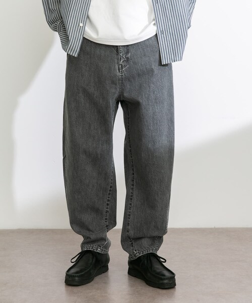 URBAN RESEARCH Sonny Label（アーバンリサーチサニーレーベル）の「デニムバレルパンツ（デニムパンツ・メンズ・グレー/ブラック/インディゴ・M/L）」の19枚目の写真