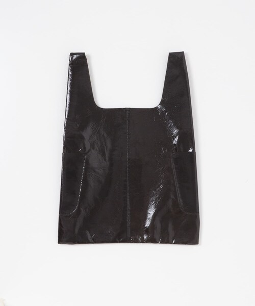 かぐれ（カグレ）の「TIDI DAY AND AUGUST　PVC TOTE S（トートバッグ・レディース・BROWN/BLACK・FREE）」の6枚目の写真