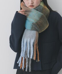 SENSE OF PLACE by URBAN RESEARCH | ボリュームチェックストール(マフラー)