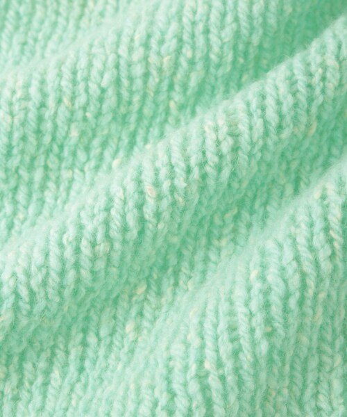 ADAM ET ROPE'(アダムエロペ)の「【chisaki(チサキ)】Hope stole(ストール/ショール・レディース・オフホワイト/ライトグリーン・F)」の17枚目の写真