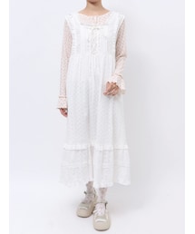 merry jenny | ribbonレースワンピース(ワンピース)