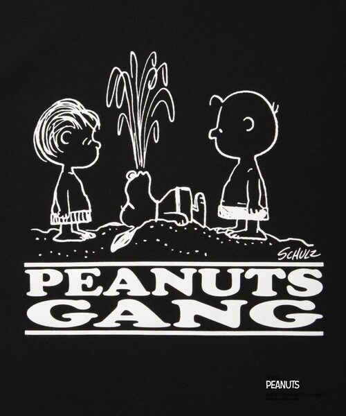 Saturdays NYC(サタデーズ ニューヨークシティ )の「SNYC x PEANUTS GANG IN THE SEA T(Tシャツ/カットソー・レディース・ブラック/ホワイト・L/M/S/XL)」の14枚目の写真