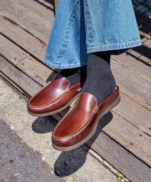 ADAM ET ROPE'(アダムエロペ)の「【Paraboot/パラブーツ】BAHAMAS(その他シューズ・メンズ・ブラック/ダークブラウン・25.0/26.0/27.0/28.0)」の9枚目の写真