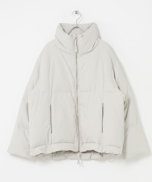 URBAN RESEARCH Sonny Label（アーバンリサーチサニーレーベル）の「ダブルジップスタンドダウンジャケット（その他アウター・レディース・ブラック/ライトグレー/チャコール・Free）」の21枚目の写真