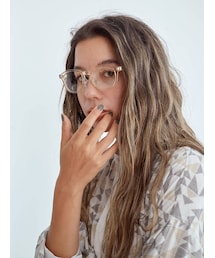 Ungrid | ラウンドフレーム伊達メガネ(メガネ)