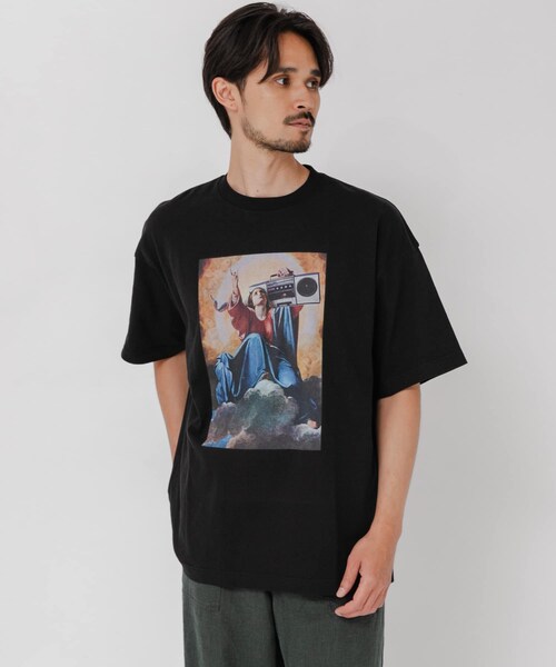 URBAN RESEARCH(アーバンリサーチ)の「I LOVE HIP HOP T-SHIRTS(Tシャツ/カットソー・メンズ・WHITE/BLACK・M/L/XL)」の13枚目の写真
