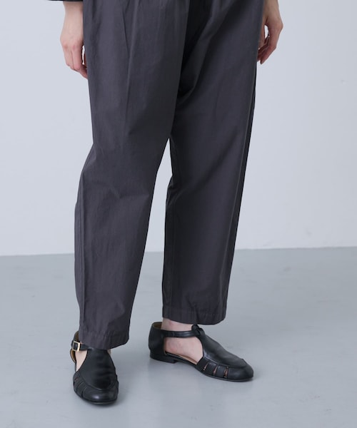かぐれ(カグレ)の「COSMIC WONDER シルクコットンブロードフォークパンツ(その他パンツ・レディース・Charcoal/Violet ash・1)」の4枚目の写真